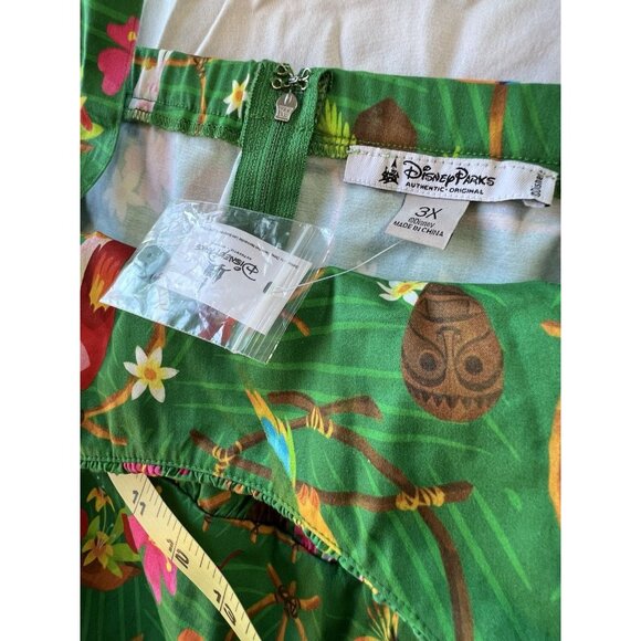 NWT Disney Parks Enchanted Tiki Room Dress Shop Tropical Pin-Up Women 3X - Picture 9 of 10